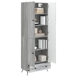 Ensemble de Meubles 2 pcs Sonoma gris Bois d'ingénierie 615435615435