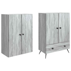 Ensemble de Meubles 2 pcs Sonoma gris Bois d'ingénierie 615435615435