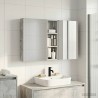 Ensemble de Meubles de Salle de Bain 3 pcs 100 x 10,5 x 60,5 cm 615436615436