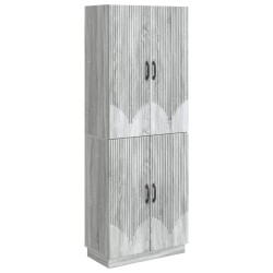 Ensemble de Meubles 2 pcs Sonoma gris Bois d'ingénierie 615441615441