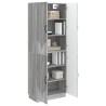 Ensemble de Meubles 2 pcs Sonoma gris Bois d'ingénierie 615441615441