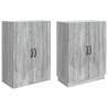 Ensemble de Meubles 2 pcs Sonoma gris Bois d'ingénierie 615441615441