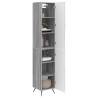Ensemble de Meubles 2 pcs Sonoma gris Bois d'ingénierie 615442615442