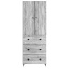 Ensemble de Meubles 2 pcs Sonoma gris 66 x 34,5 x 90 cm 615444615444