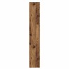 Armoire salle de bain vieux bois 30x30x183,5 cm bois ingénierie 615445615445