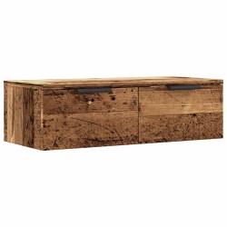 Armoire murale vieux bois 68x30x20 cm bois d'ingénierie 615456615456