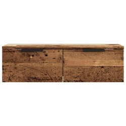 Armoire murale vieux bois 68x30x20 cm bois d'ingénierie 615456615456