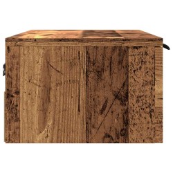 Armoire murale vieux bois 68x30x20 cm bois d'ingénierie 615456615456