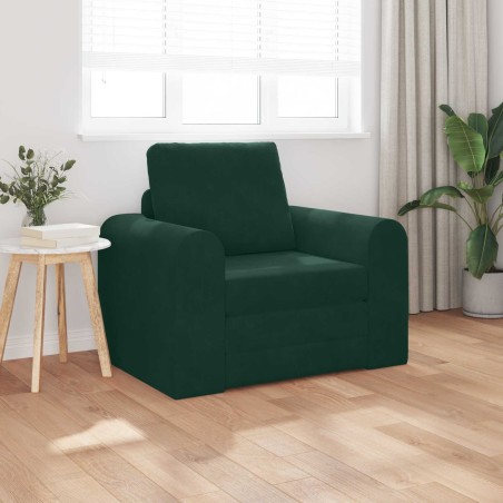 Canapé-Lit Vert foncé 98 x 71 x 83 cm Velours 615460615460