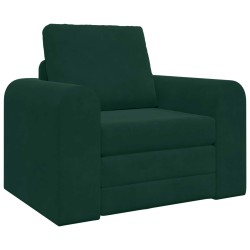 Canapé-Lit Vert foncé 98 x 71 x 83 cm Velours 615460615460