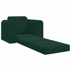 Canapé-Lit Vert foncé 98 x 71 x 83 cm Velours 615460615460