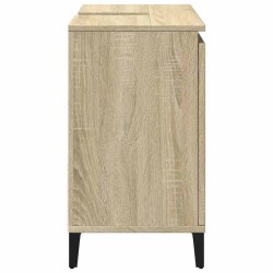 Armoire salle de bain chêne sonoma 65x33x60 cm 615462615462