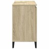 Armoire salle de bain chêne sonoma 65x33x60 cm 615462615462