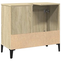 Armoire salle de bain chêne sonoma 65x33x60 cm 615462615462