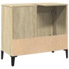 Armoire salle de bain chêne sonoma 65x33x60 cm 615462615462