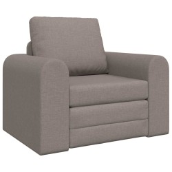 Canapé-Lit Taupe 98 x 71 x 83 cm tissu 615465615465