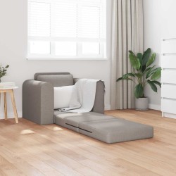 Canapé-Lit Taupe 98 x 71 x 83 cm tissu 615465615465