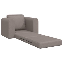 Canapé-Lit Taupe 98 x 71 x 83 cm tissu 615465615465