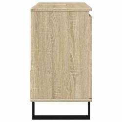 Armoire salle de bain chêne sonoma 65x33x60 cm 615466615466