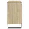 Armoire salle de bain chêne sonoma 65x33x60 cm 615466615466