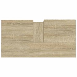Armoire salle de bain chêne sonoma 65x33x60 cm 615466615466