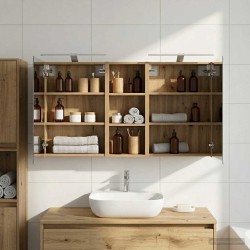 Ensemble de Meubles de Salle de Bain 3 pc 130 x 14,5 x 70 cm 615473615473
