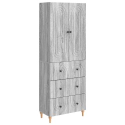 Ensemble de Meubles 2 pcs Sonoma gris 66 x 34,5 x 90 cm 615474615474
