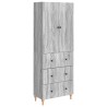 Ensemble de Meubles 2 pcs Sonoma gris 66 x 34,5 x 90 cm 615474615474