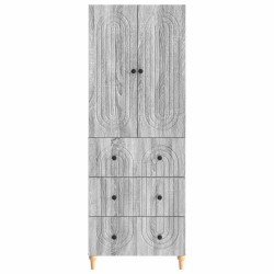Ensemble de Meubles 2 pcs Sonoma gris 66 x 34,5 x 90 cm 615474615474