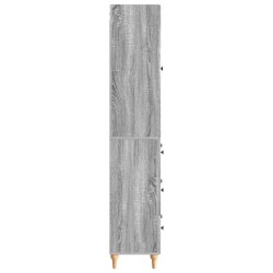 Ensemble de Meubles 2 pcs Sonoma gris 66 x 34,5 x 90 cm 615474615474