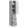Ensemble de Meubles 2 pcs Sonoma gris 33 x 34,5 x 90 cm 615521615521