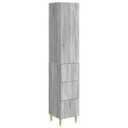 Ensemble de Meubles 2 pcs Sonoma gris 33 x 34,5 x 90 cm 615526615526