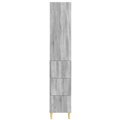 Ensemble de Meubles 2 pcs Sonoma gris 33 x 34,5 x 90 cm 615526615526