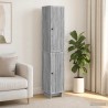 Ensemble de Meubles 2 pcs Sonoma gris 34,5 x 33 x 90 cm 615532615532