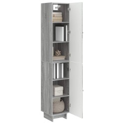 Ensemble de Meubles 2 pcs Sonoma gris 34,5 x 33 x 90 cm 615532615532
