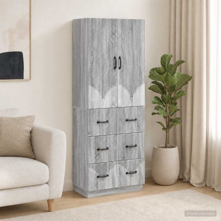 Ensemble de Meubles 2 pcs Sonoma gris 66 x 34,5 x 87 cm 615533615533