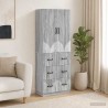 Ensemble de Meubles 2 pcs Sonoma gris 66 x 34,5 x 87 cm 615533615533