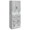 Ensemble de Meubles 2 pcs Sonoma gris 66 x 34,5 x 87 cm 615533615533