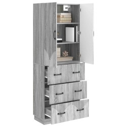 Ensemble de Meubles 2 pcs Sonoma gris 66 x 34,5 x 87 cm 615533615533