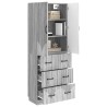 Ensemble de Meubles 2 pcs Sonoma gris 66 x 34,5 x 87 cm 615533615533