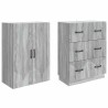 Ensemble de Meubles 2 pcs Sonoma gris 66 x 34,5 x 87 cm 615533615533