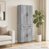 Ensemble de Meubles 2 pcs Sonoma gris 66 x 34,5 x 89,5 cm 615534615534