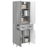 Ensemble de Meubles 2 pcs Sonoma gris 66 x 34,5 x 89,5 cm 615534615534
