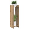 Support de Plante 2 pc Chêne Artisanal 30 x 30 x 100 cm 615535615535