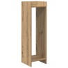 Support de Plante 2 pc Chêne Artisanal 30 x 30 x 100 cm 615535615535