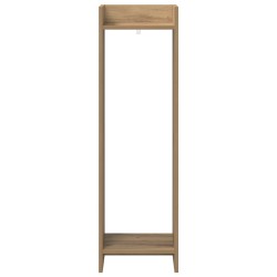 Support de Plante 2 pc Chêne Artisanal 30 x 30 x 100 cm 615535615535