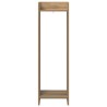 Support de Plante 2 pc Chêne Artisanal 30 x 30 x 100 cm 615535615535