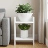 Support de Plante Blanc 30 x 30 x 40 cm Bois d’ingénierie 615536615536