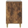Cabinet de chevet avec tiroir Chêne fumé 43 x 41 x 66,5 cm 615571615571