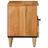 Cabinet de chevet avec tiroir 2 pcs Naturel 40 x 33 x 46 cm 615577615577
